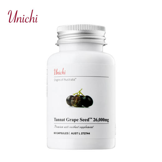 Unichi 丹拿葡萄籽精华胶囊60粒 商品图0
