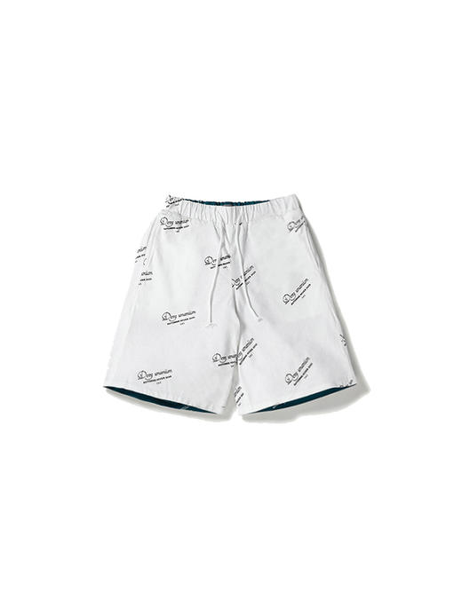 UMAMIISM 20SS 两个比利 正反两套搭配之品牌LOGO针织尼龙沙滩裤 商品图4