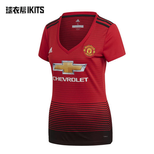 SFS正品 阿迪达斯2018西班牙女款球衣 主场短袖足球服女 BR2716 商品图3