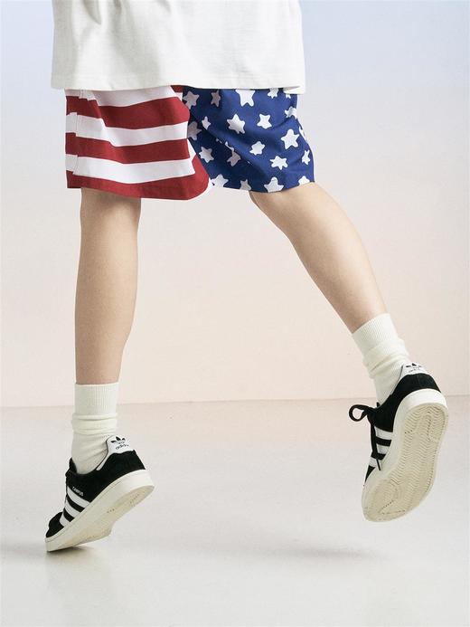 MODITEC 20SS 全服印花星条旗图案沙滩裤 男女同款休闲短裤 商品图1