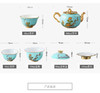 永丰源夫人瓷西湖蓝6头茶具 商品缩略图2