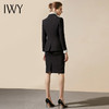 IWY/黑色职业半裙套装都市职场OL套装西服 C357(黑)+203080B1 商品缩略图2