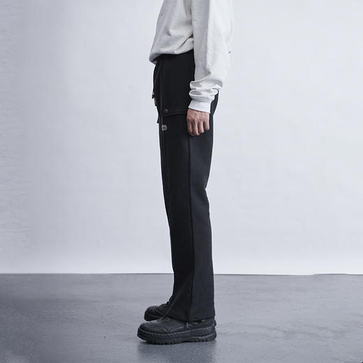 TERRAINCOGNITA20AW微喇叭定染抽绳运动卫裤直筒休闲百搭长裤男女 商品图1