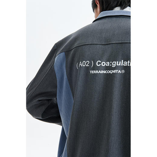 TERRAINCOGNITA2020G系列分解宽松廓形拼接西装夹克外套男女同款 商品图3