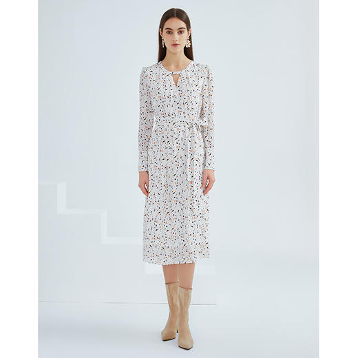 EITIE爱特爱6307003印花中款连衣裙 商品图1