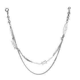 TERRAINCOGNITA新款不锈钢金属百搭裤链可拆卸腰链范丞丞明星同款