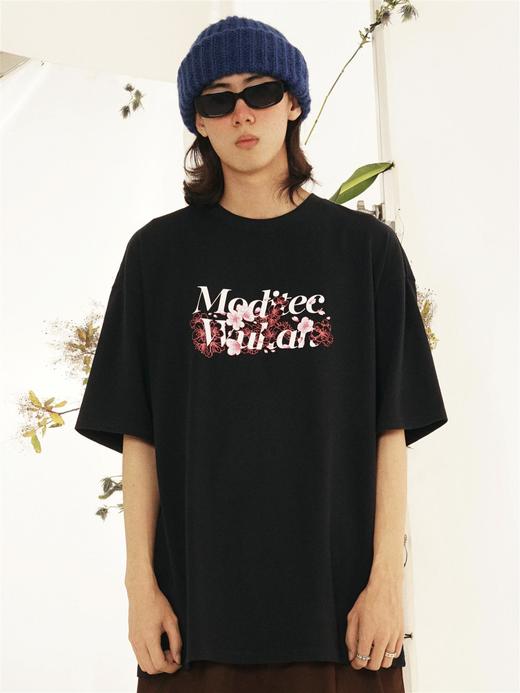 MODITEC 20SS 国潮六城-武汉站 樱花笑脸logo武汉城市限定T恤 商品图0