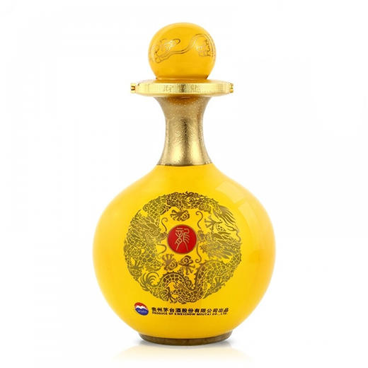 【推荐】贵州茅台酒股份有限公司出品 财富酒 53度酱香型白酒高度 财富龙1L单瓶装 商品图5