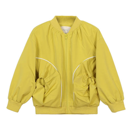 【立体口袋夹克外套】mettekids童装牛油果防风夹克女童春新款棒球服外套 商品图7