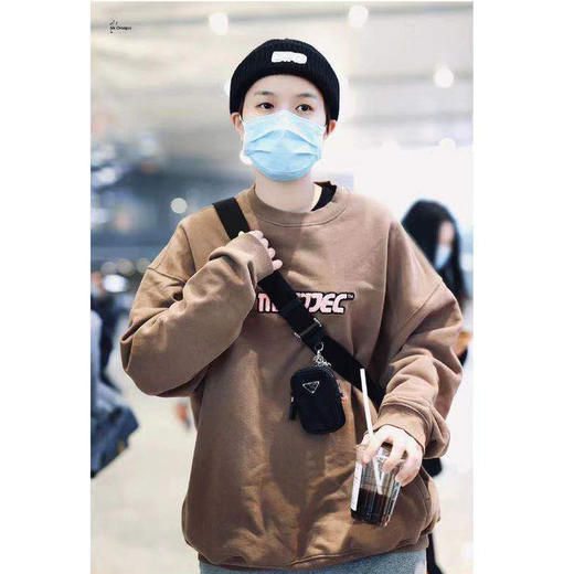 MODITEC秋冬毛巾刺绣圆领加绒卫衣糖果四色卫衣 Sunnee杨芸晴同款 商品图0