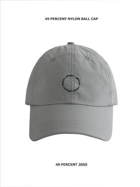 49PERCENT(49%) 20SS机能防水印花鸭舌帽棒球帽