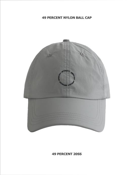 49PERCENT(49%) 20SS机能防水印花鸭舌帽棒球帽 商品图0