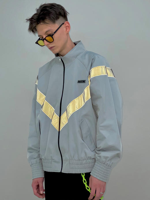 MODITEC20FW双色复古PVC外套改良美军作战训练夹克男女余沐阳同款 商品图2