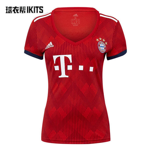 SFS正品 阿迪达斯2018西班牙女款球衣 主场短袖足球服女 BR2716 商品图2