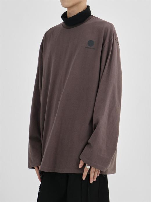 49PERCENT(49%)4色圆环印花基础打底长袖圆领薄款 商品图0