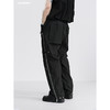 ATTEMPT SS21双向开合多口袋休闲直筒长裤宽松百搭拉链装饰工装裤 商品缩略图3