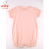 棉果果夏季女童花边短袖连体衣连身衣哈衣M222727221311 商品缩略图1
