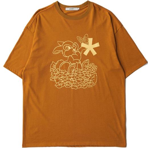 MODITEC 20SS三色卡通兔子形象符号宽松短袖 全棉情侣宽松潮流T恤 商品图3