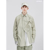 ATTEMPT SS21 路径起皱长袖衬衫拼接休闲宽松潮牌原创衬衣男女 商品缩略图1