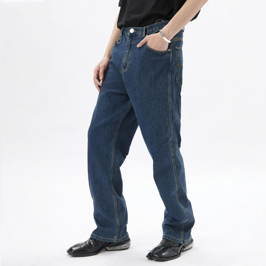 TERRAINCOGNITA2020SSG系列基础原牛质感男女百搭舒适休闲牛仔裤 商品图1