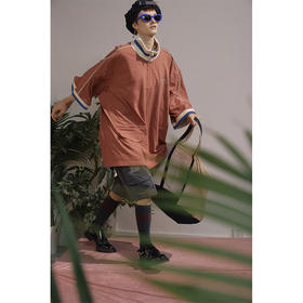 UMAMIISM 20SS 盖茨比七分袖半开夏季马球运动衫小高领POLO衫