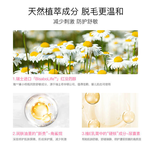 【屈臣氏爆款，5分钟轻松脱毛】水之蔻脱毛膏凝萃舒缓女性腋下专用非私处全身去腋毛腿毛男学生温和抑毛不刺激脱毛霜 商品图5