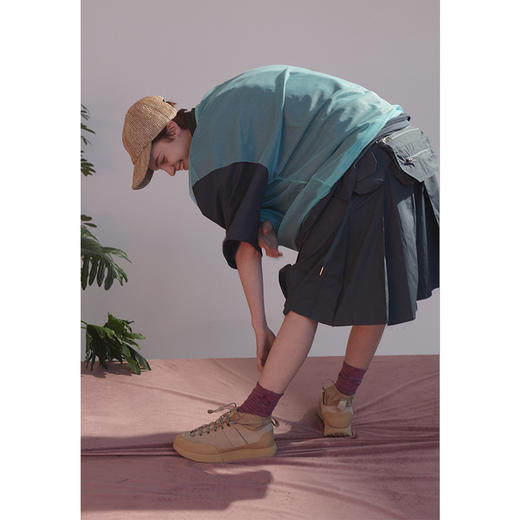 UMAMIISM 20SS 黑泽明七武士战术裙裤宽松休闲大短裤 商品图0