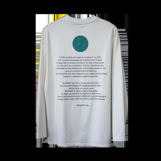 49PERCENT(49%)古文印花拉链太空探索卫衣男女休闲圆领 商品图4