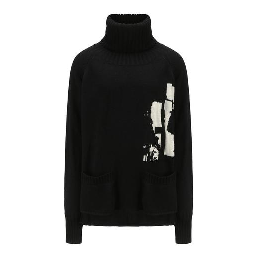 TERRAINCOGNITA20AW美奴绒宽松套头针织衫百搭休闲高领毛衣男女 商品图4