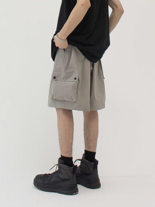 49PERCENT 原创设计2色口袋廓形工装短裤高级简约 商品图1