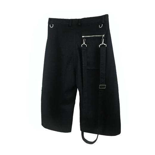 TERRA INCOGNITA多用可拆卸背包牛仔裤宽松休闲阔腿八分裤男女 商品图4