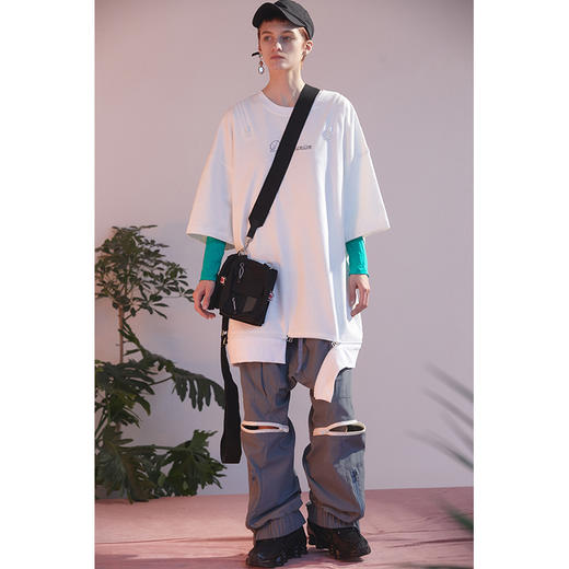 umamiism20ss 特工公司自动人尼龙低档拉链装饰机能登山通勤裤 商品图2