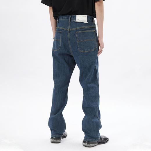 TERRAINCOGNITA2020SSG系列基础原牛质感男女百搭舒适休闲牛仔裤 商品图2