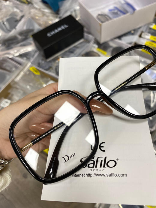 Dior👓cd 超轻环氧树脂大框素颜镜 商品图5