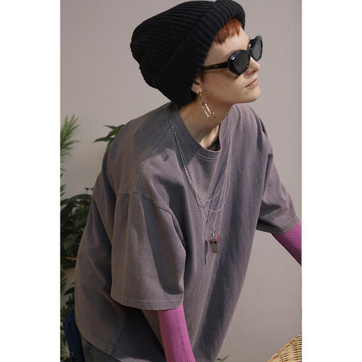 UMAMIISM 20SS 露丝紧握的口哨装饰项链可拆卸夏季短袖T恤 商品图2