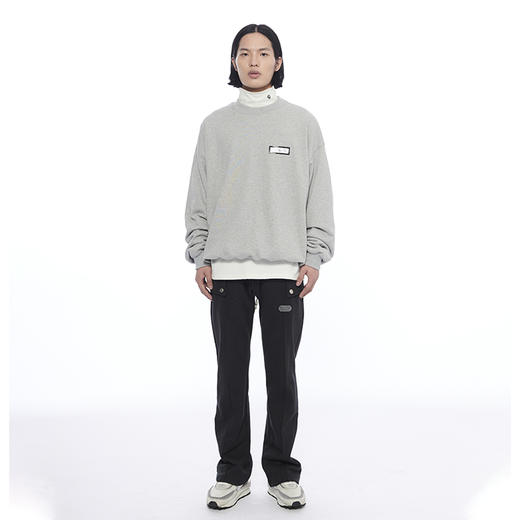 TERRAINCOGNITA新款三色宽松百搭3D变化秋冬休闲基础套头卫衣男女 商品图3