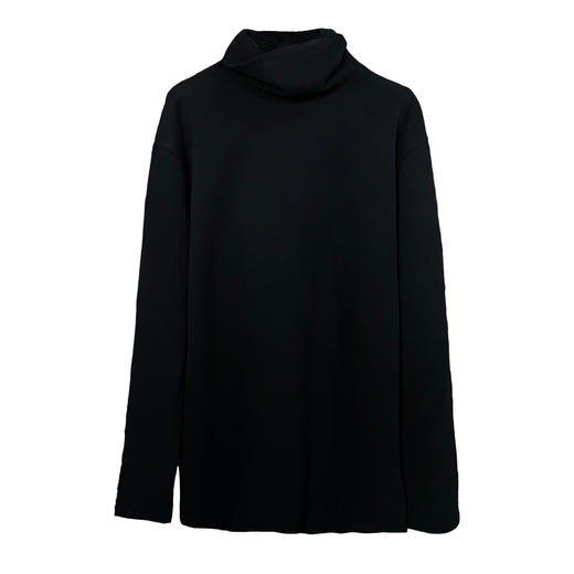 49PERCENT(49%)黑色高领毛衣长袖打底中性修身 商品图4