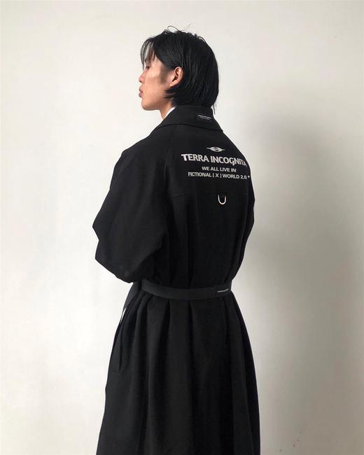 TERRAINCOGNITA20AW宽松廓形质感百搭西装大衣中长款风衣男女2.0 商品图2