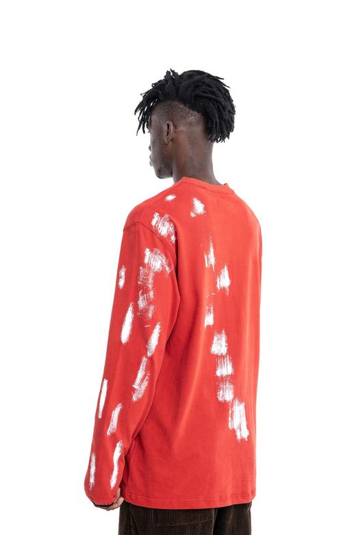 TERRA INCOGNITA 19AW2019新款手工刷漆质感刺绣套头卫衣秋冬男女 商品图1