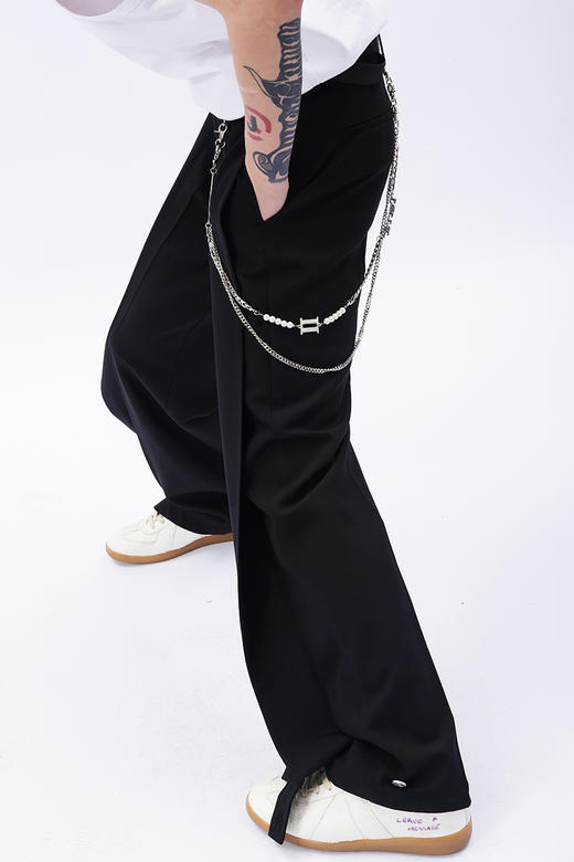 TERRA INCOGNITA 20SS 新品3D镭射标立体剪裁休闲西装长裤 商品图2