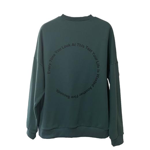 49PERCENT(49%)20AW三色基础长袖卫衣外套男女休闲 商品图4