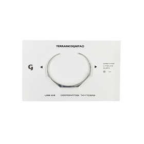 TERRAINCOGNITA2020SSG系列925镀银高质感可调节百搭手镯男女