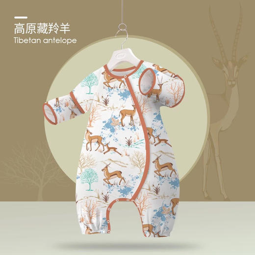 【QHXJ】【158元任选2件】i-baby 珍稀国宝系列 恒温睡袋 宝宝春夏防踢被薄款睡衣儿童分腿睡袋四季 WWF联名款 商品图10