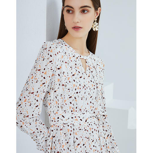 EITIE爱特爱6307003印花中款连衣裙 商品图2