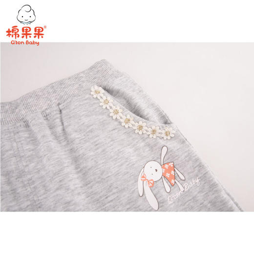 棉果果夏季女童七分裤M222201221315 商品图2