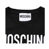 MOSCHINO 莫斯奇诺 女士字母T恤 黑色 0706 5540 1555 商品缩略图3