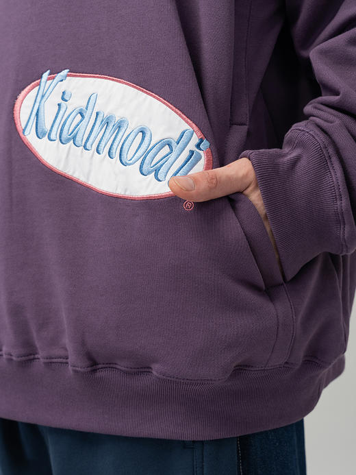 MODITEC 20FW LOGO贴布刺绣卫衣 毛圈棉OVERSIZE连帽卫衣情侣款 商品图2