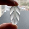 玻璃种雪花棉翡翠叶子 商品缩略图9