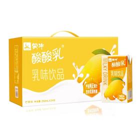 【批发】蒙牛酸酸乳芒果味250ml*24/件
