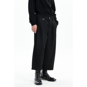 TERRAINCOGNITA2020G系列新款宽松休闲垂感九分西裤百搭男女同款